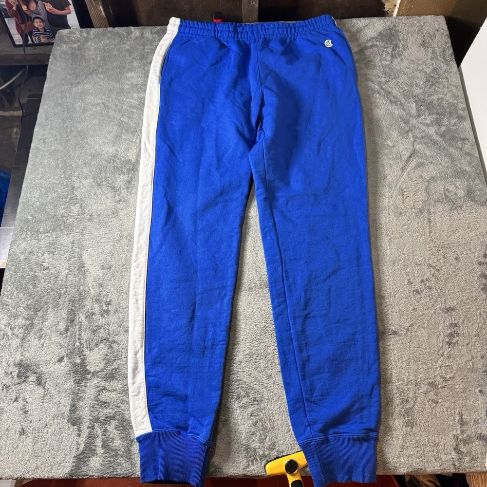 Todd Snyder x Champion Side Stripe Track Pant Joggers‎ Mens XL XLarge Blue Thick